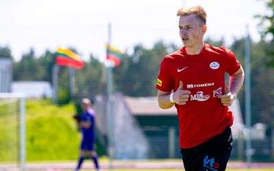 Dovydas Petrauskas: „Visada bus ir gerų, ir prastesnių etapų, kurie futbole yra neišvengiami“